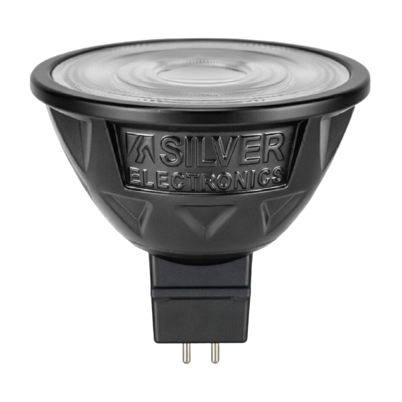 Dicroica GU5.3 NITRA 450lm 4.5W 5000K 38º CRi97 carcasa gris 25.000h | Silver Sanz