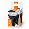 Dicroica regulable GU10 NITRA 600lm 5.4W 2700K 38º CRi97 carcasa gris 25.000h | Silver Sanz