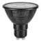 Dicroica GU10 NITRA 450lm 4.5W 2700K 38º CRi97 carcasa gris 25.000h | Silver Sanz