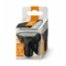 Dicroica GU10 NITRA 900lm 6.5W 3000K 38º CRi97 carcasa gris 25.000h | Silver Sanz