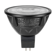 Dicroica GU5.3 NITRA 900lm 6.5W 3000K 38º CRi97 carcasa gris 25.000h | Silver Sanz