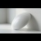 Plafonnier rond blanc MOON, montage en surface, 2 x E27 (douilles non incluses). Puissance totale maximale : 80 W + détecteur. Ø 300 x 90 mm | Silver Sanz