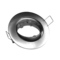 Silver Electronics ZAMK round and tilting matt nickel ring (PVC) | Silver Sanz