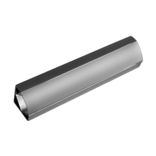 Profilé de coin en aluminium Silver Electronics 2 mètres avec diffuseur opale pour bande LED
