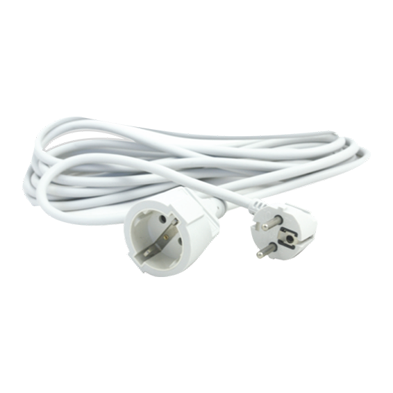 Silver Electronics Alargador 2m blanco
