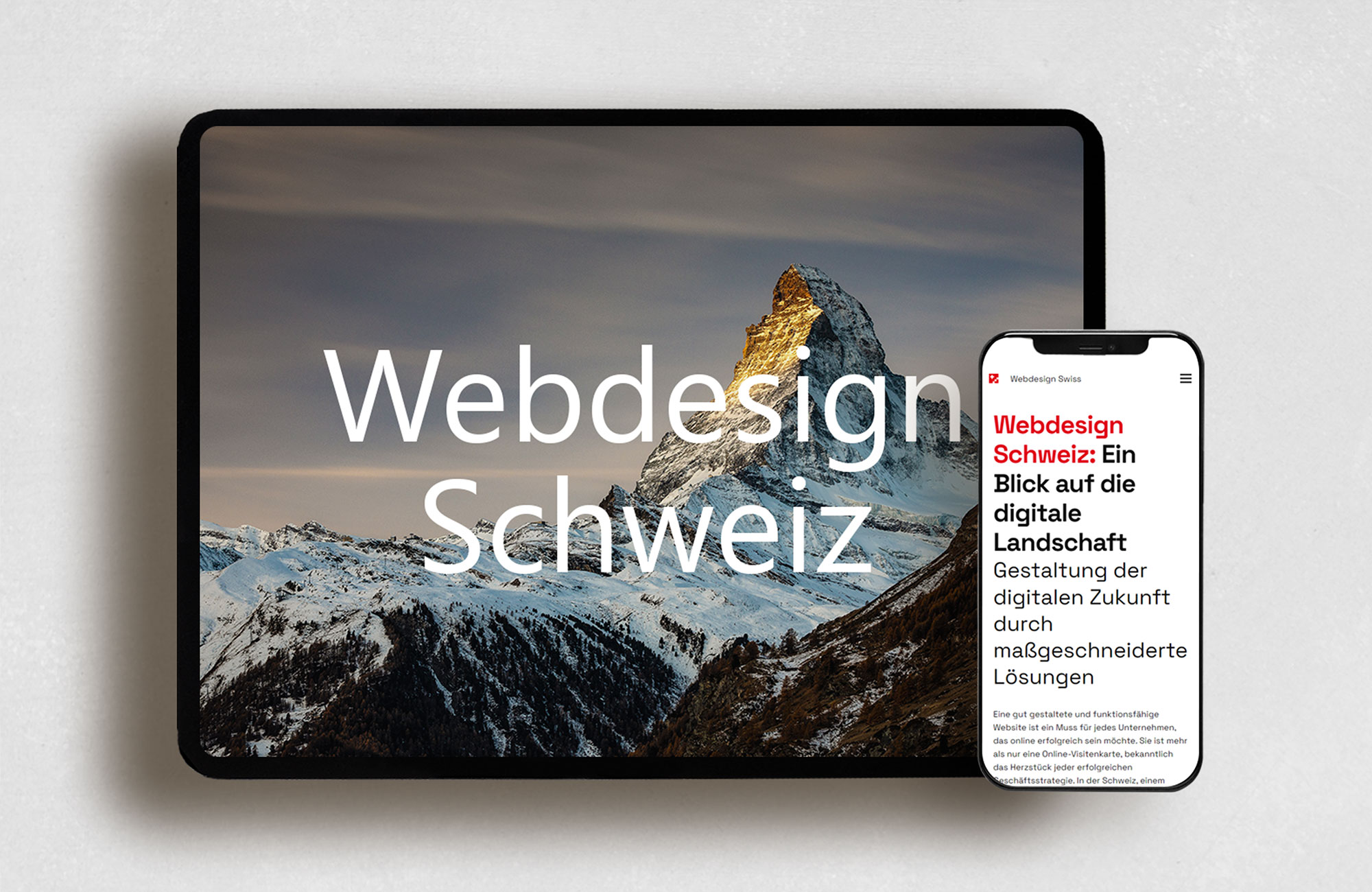 Webdesign Swiss Marketing Agentur Zürich Schweiz, Brunnenstrasse in Affoltern am Albis