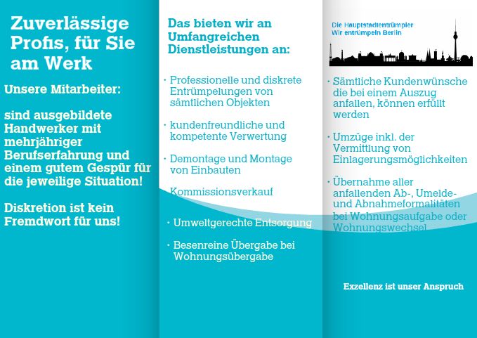 Die Hauptstadtentrümpler, Trarbacher str. in Berlin