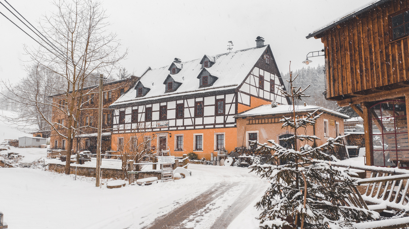 Antikhandel Ralph Geisler Rochhausmühle, Rochhausmühle in Grünhainichen
