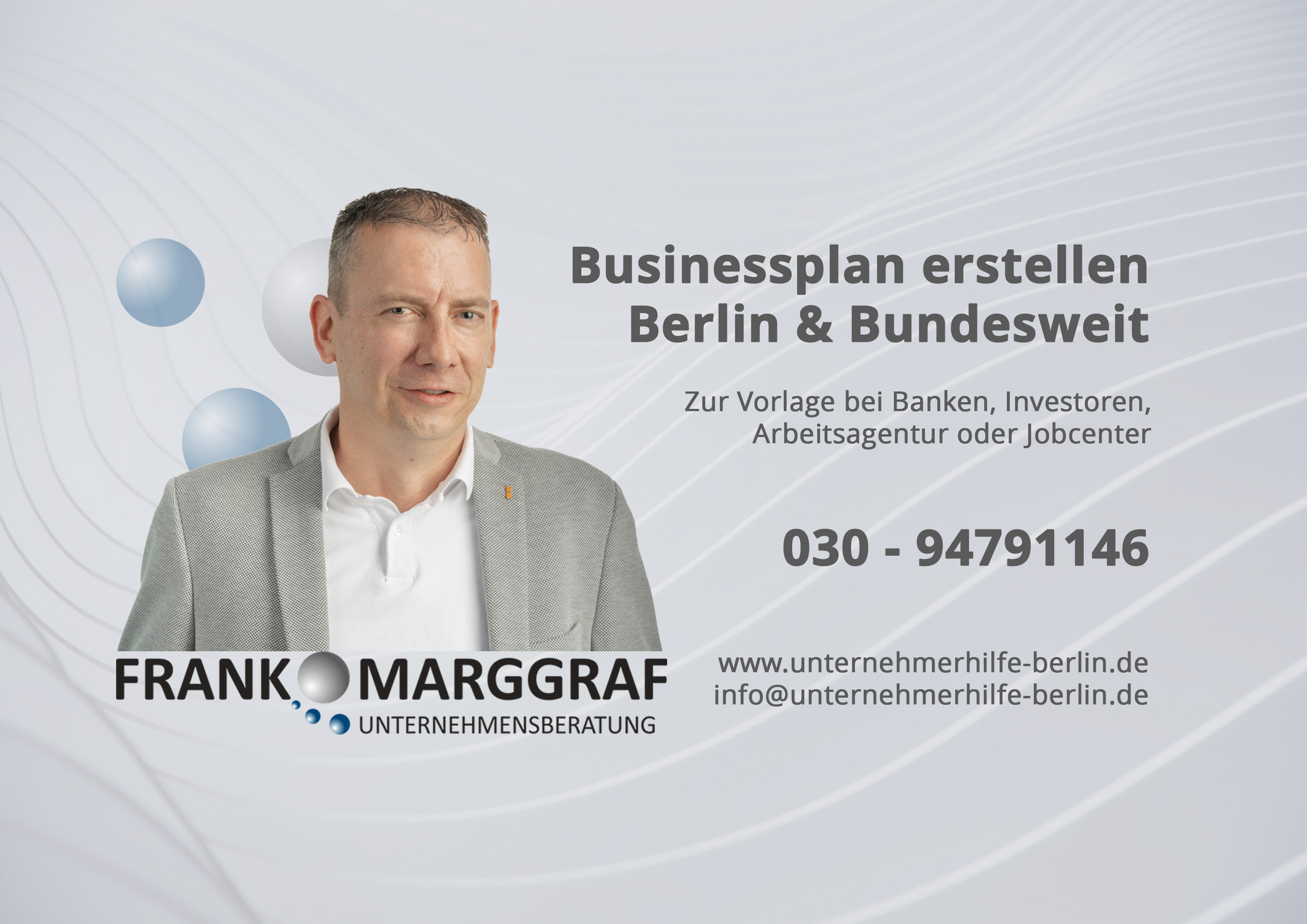 Frank Marggraf Unternehmensberatung, Straße 45 in Berlin