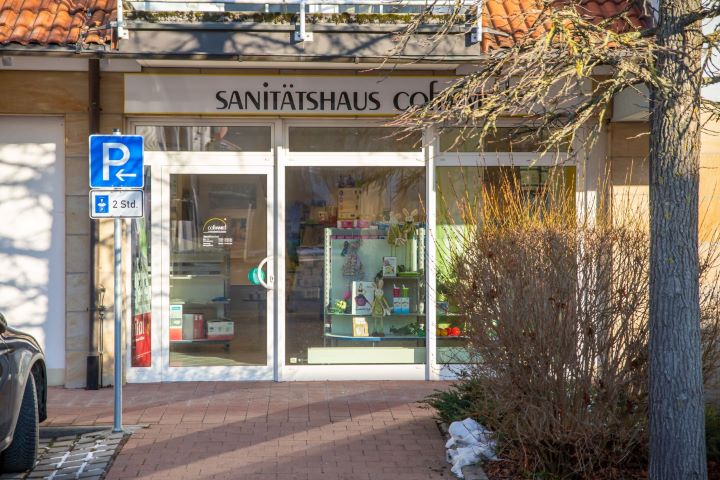Coframed Sanitätshaus, Happurger Straße in Pommelsbrunn