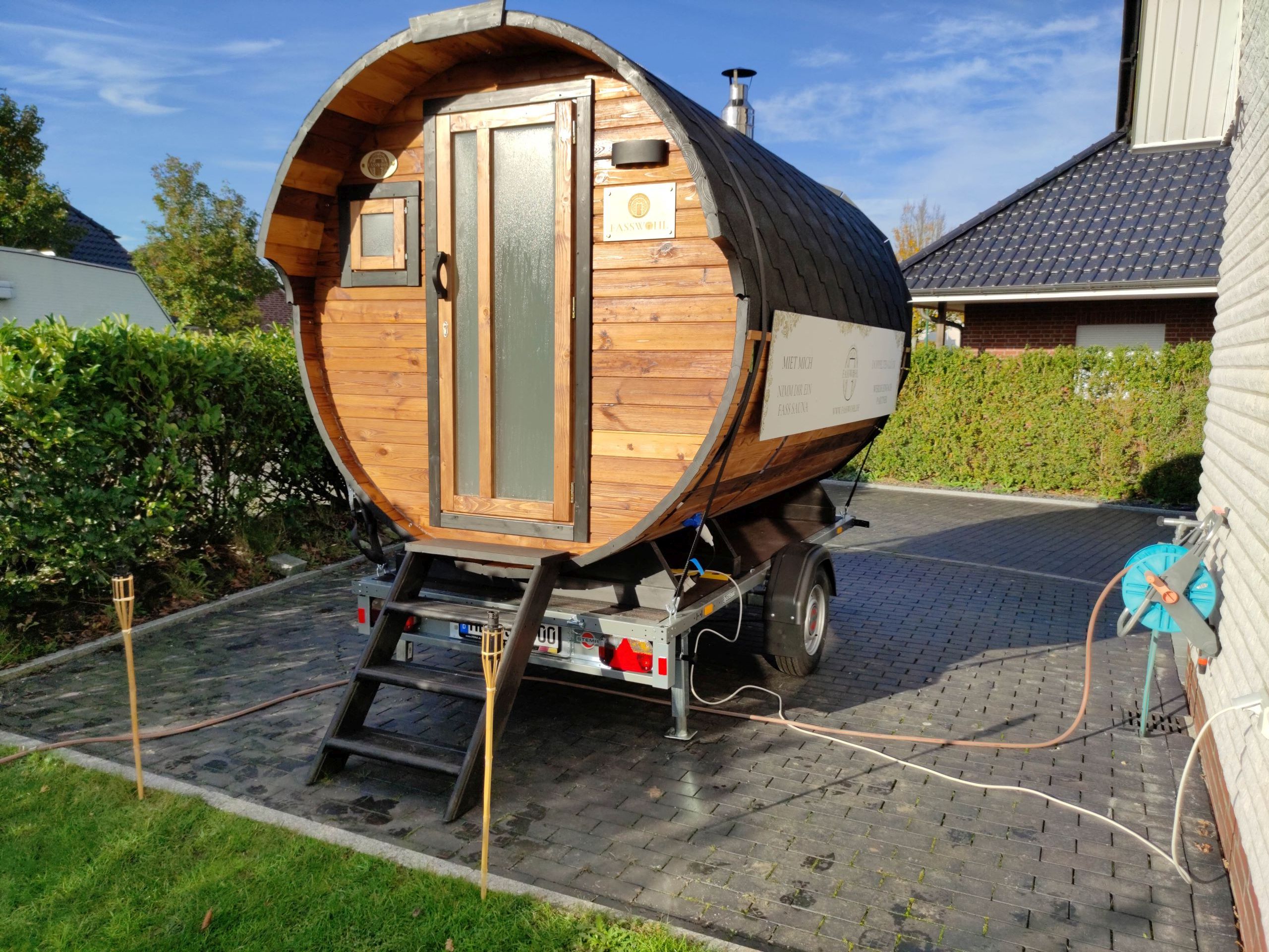 Fasssauna Westküste, Anklamer Straße in Heide