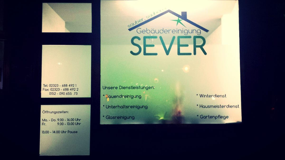 Gebäudereinigung Sever, An der Kreuzkirche in Herne