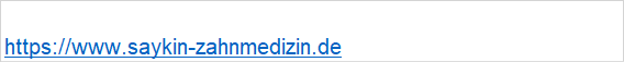 SAYKIN Zahnmedizin, Schillerstraße in Frankfurt am Main