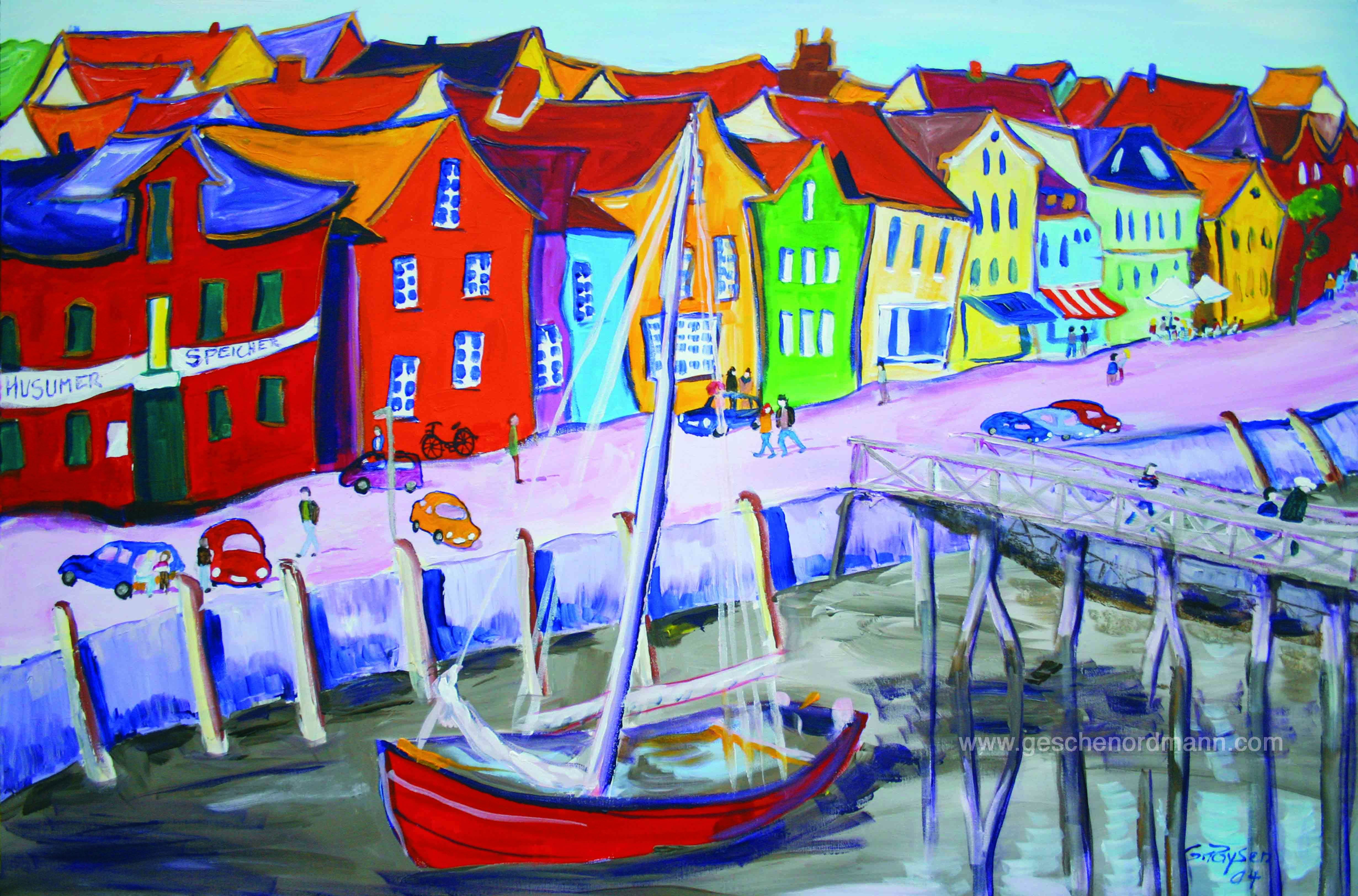 Gesche Nordmann Galerie & Atelier, Markt in Bredstedt