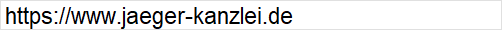 JAEGER Rechtsanwaltskanzlei, Brunnenstr. in Bad Wildungen