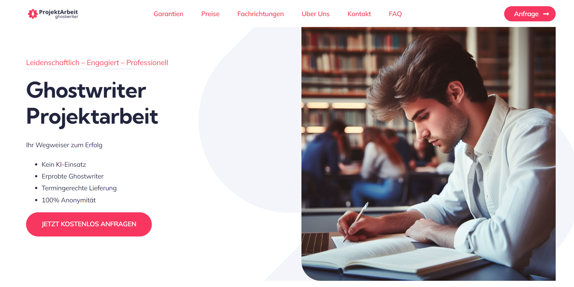 Ghostwriter Projektarbeit, Schulerweg 377 in Münster