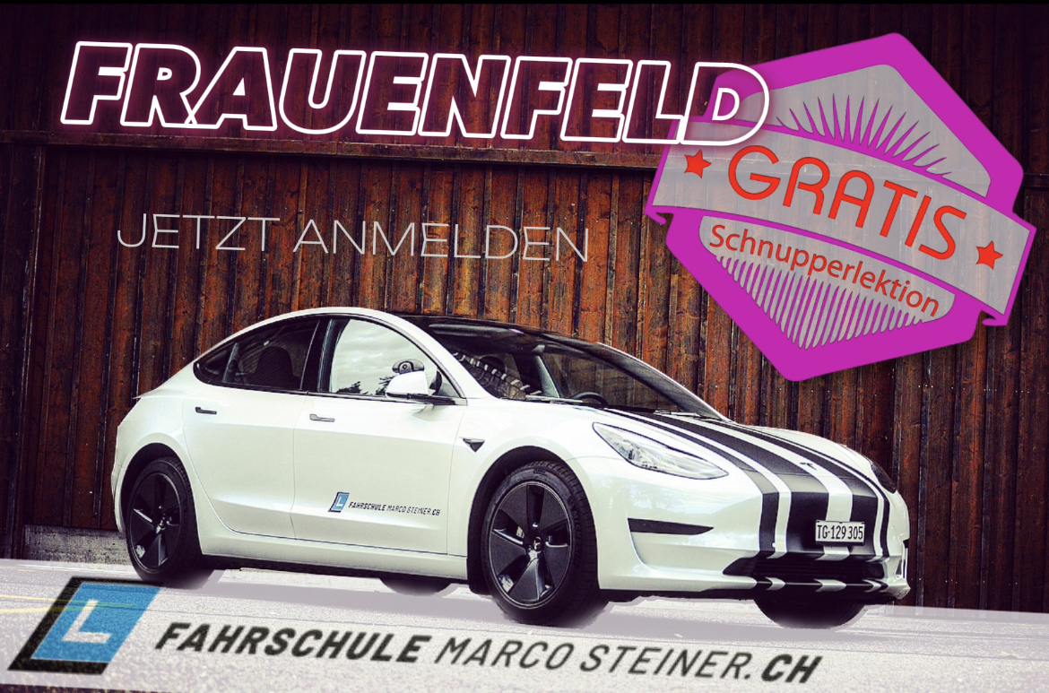 Fahrschule Marco Steiner, Schwalbenweg in Frauenfeld