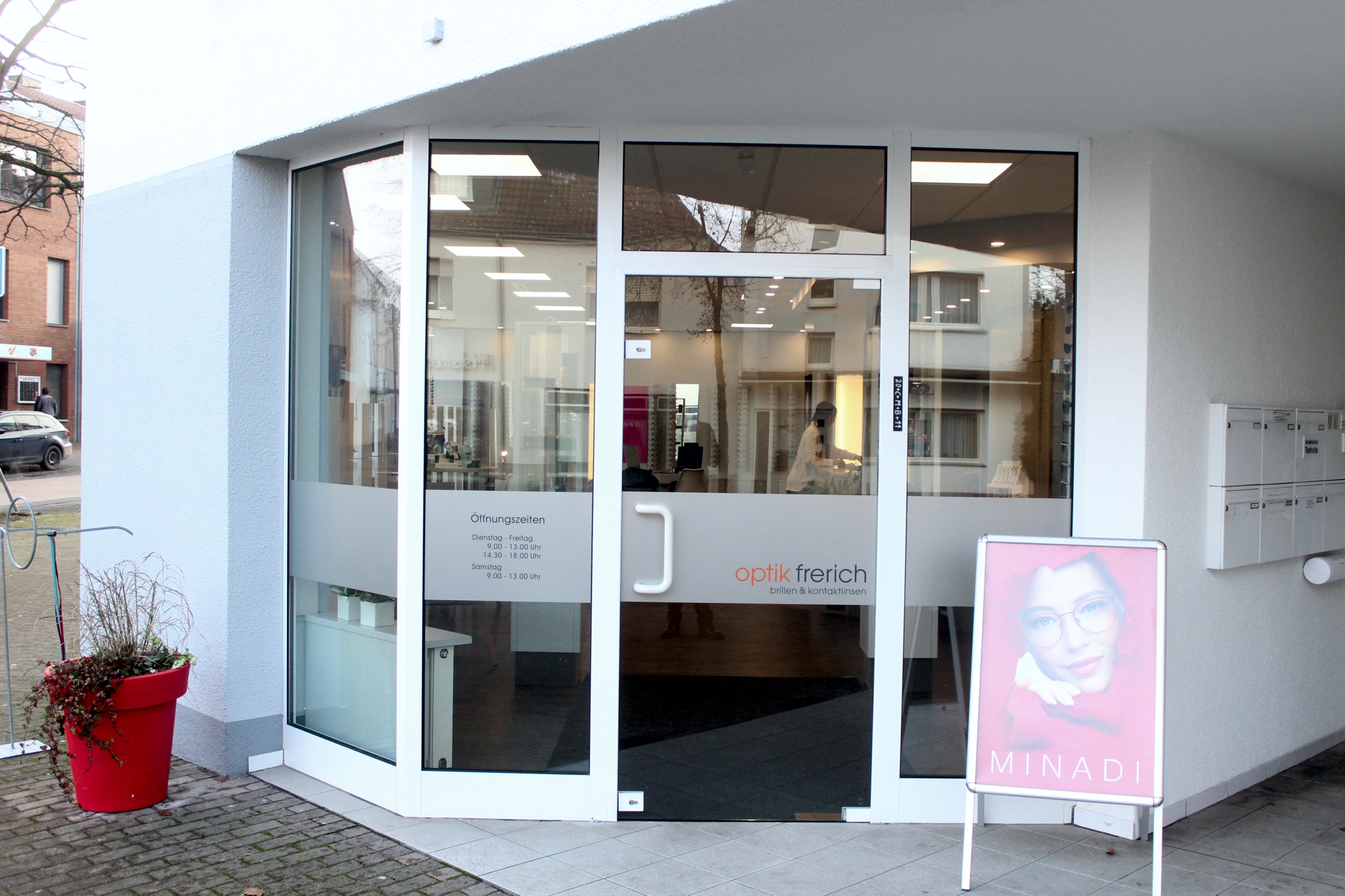 optik frerich, Bahnhofstraße in Beckum