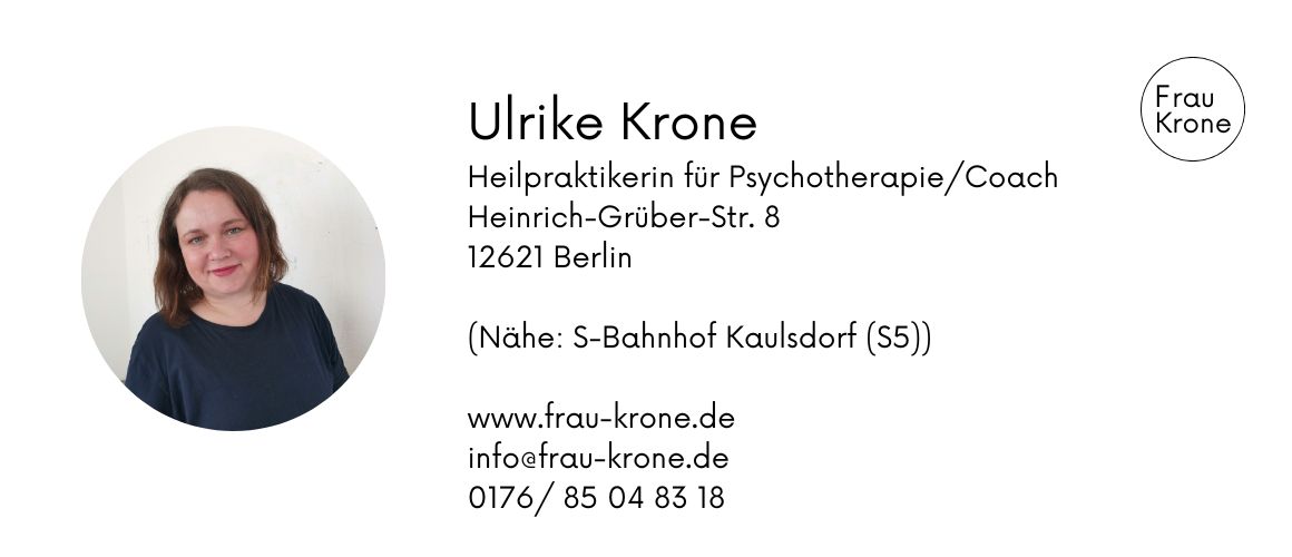 Frau Krone, Heilpraktikerin für Psychotherapie, Heinrich-Grüber-Straße in Berlin