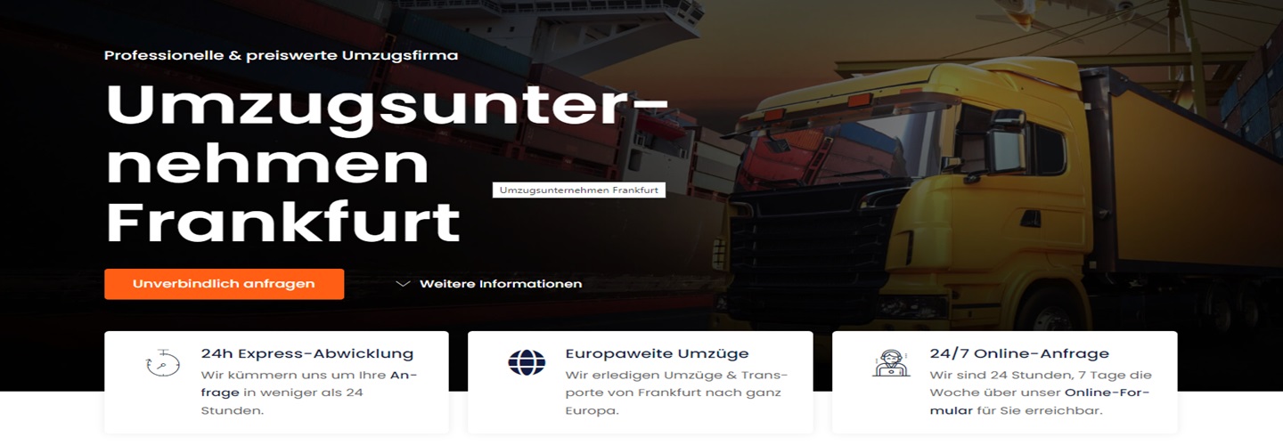 Umzug Krüger, Fritz-Boehle-Straße 7 in Frankfurt