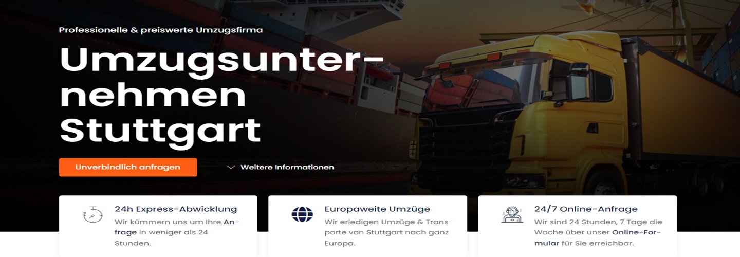 Umzug Hoffmann, Lautenschlagerstraße 17 in Stuttgart