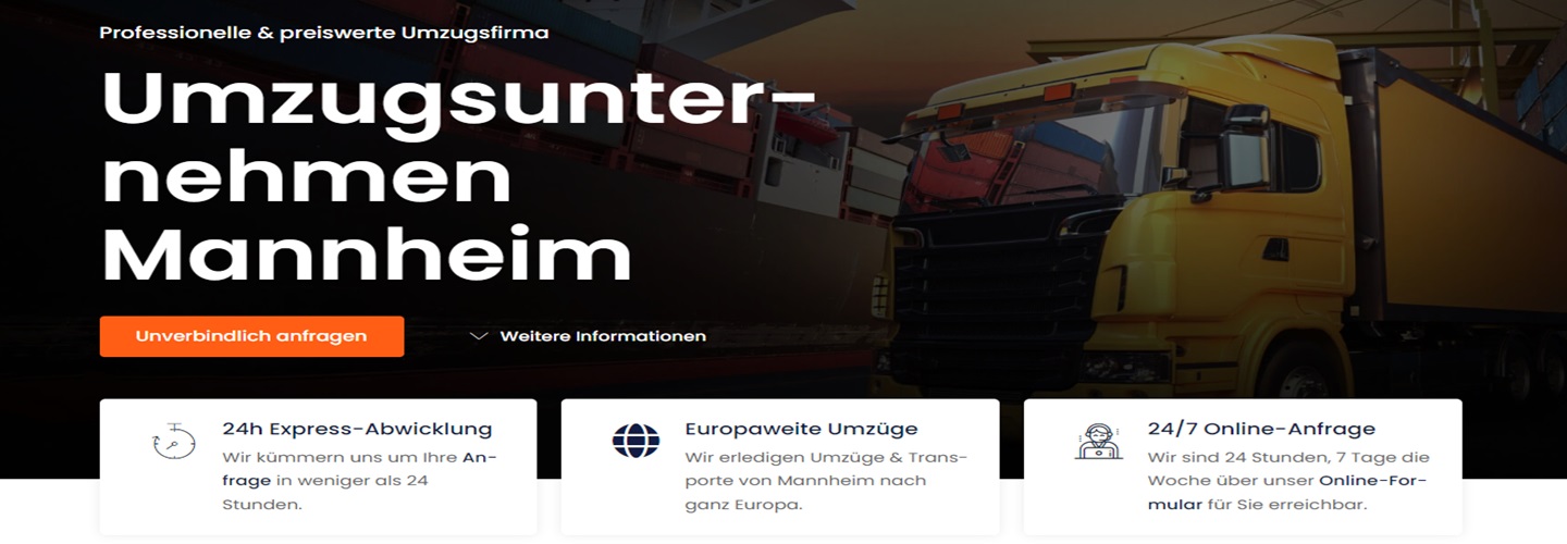 Umzug Klein, Landzungenstraße 11 in Mannheim