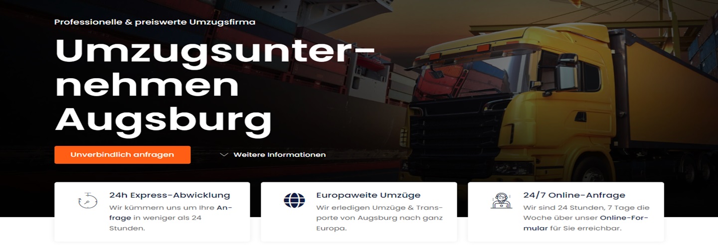 Umzug Zimmermann, Erna-Wachter-Straße 14 in Augsburg