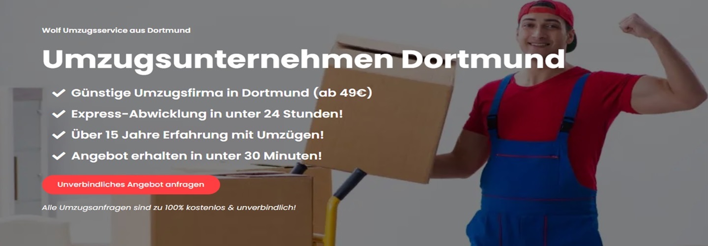 Wolf Umzugsservice, Karl-Marx-Straße 9 in Dortmund