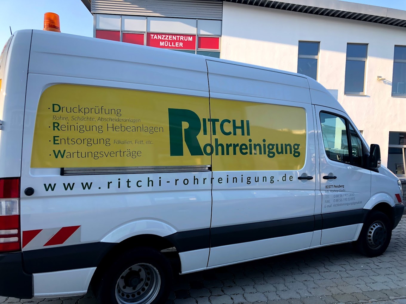 Ritchi Rohrreinigung und Kanalsanierung, Philippstraße in Penzberg