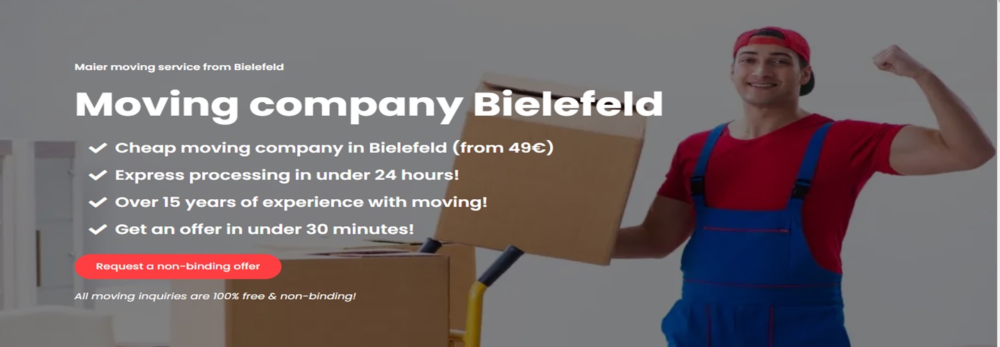 Maier Umzugsservice, Bleichstraße in Bielefeld