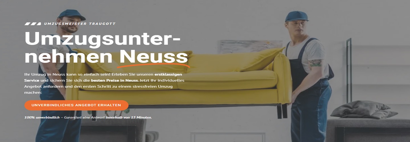 Umzugsmeister Traugott, Klarissenstraße 15 in Neuss