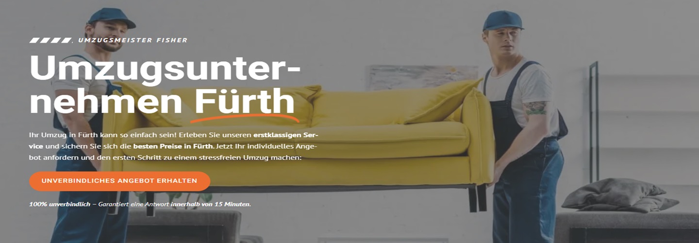Umzugsmeister Fisher, Steubenstraße 14 in Fürth