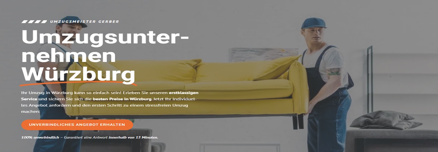 Umzugsmeister Gerber, Winterhäuser Str. 97 in Würzburg