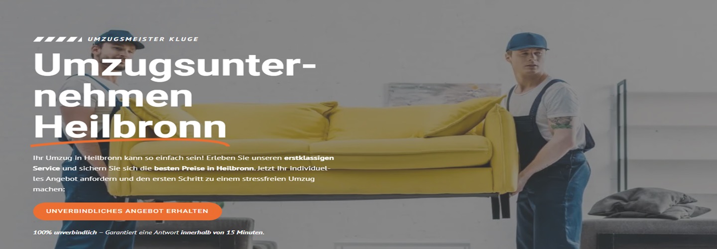 Umzugsmeister Kluge, Hohenstaufenstraße 25 in Heilbronn