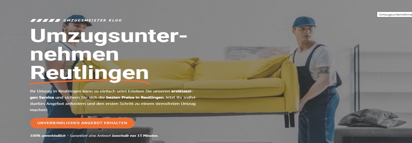 Umzugsmeister Klug, Föhrstraße 32 in Reutlingen