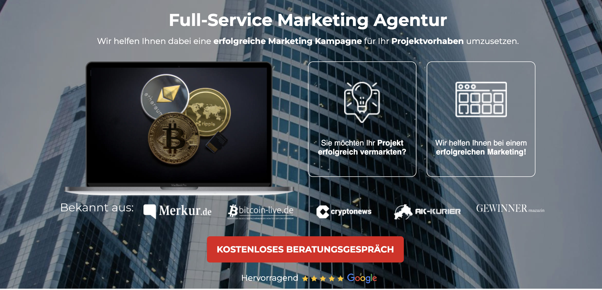 Marketing Faktor - Online Marketing Agentur, Blütenstrasse in München