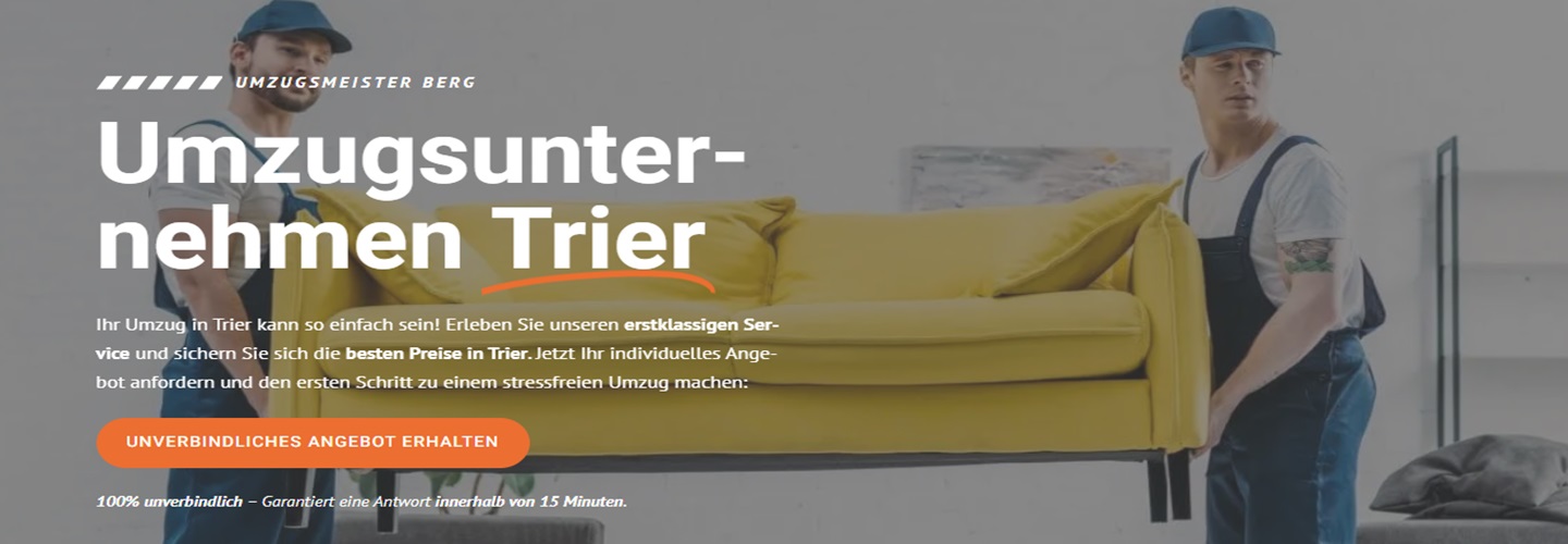 Umzugsmeister Berg, Matthiasstraße 33 in Trier