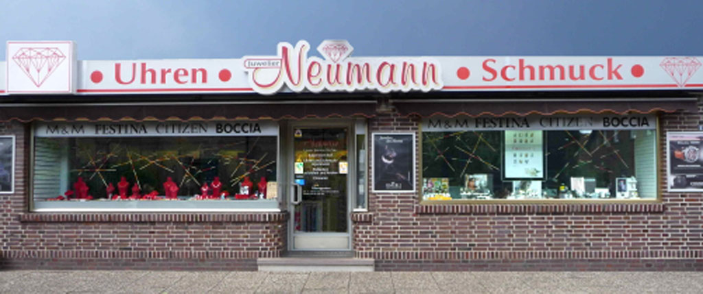 Juwelier Neumann, Bahnhofstraße in Weyhe