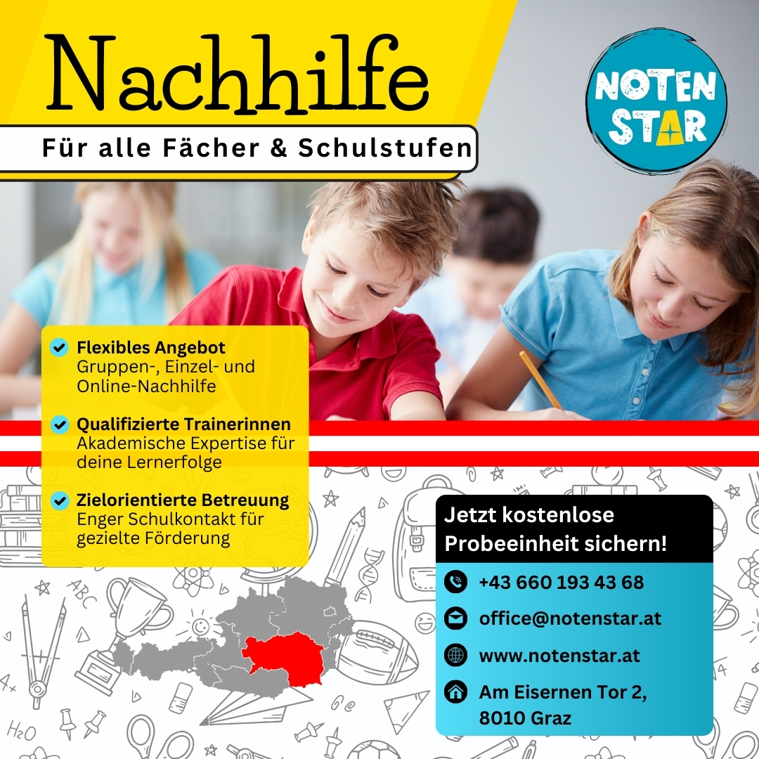 Notenstar Nachhilfe, Am Eisernen Tor in Graz