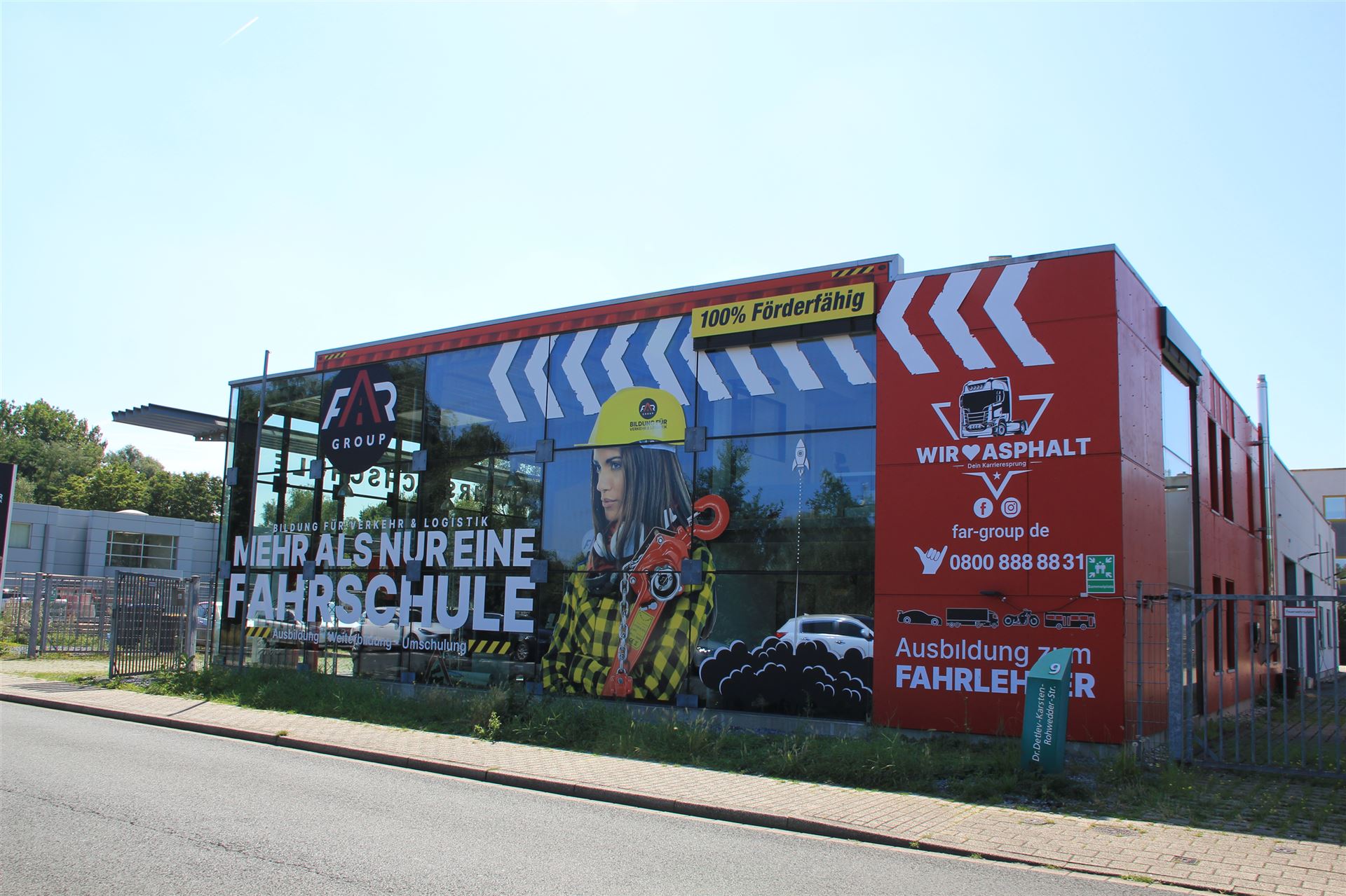 FAR Verkehrsfachschule Duisburg GmbH, Dr.-Detlev-Karsten-Rohwedder-Str. in Duisburg