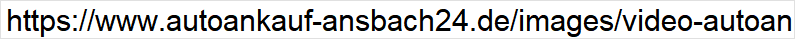 Autoankauf Ansbach, Gabrielistraße in Ansbach