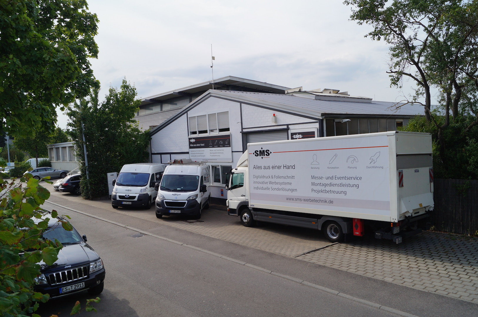 SMS Werbetechnik, Sielminger Straße in Leinfelden-Echterdingen