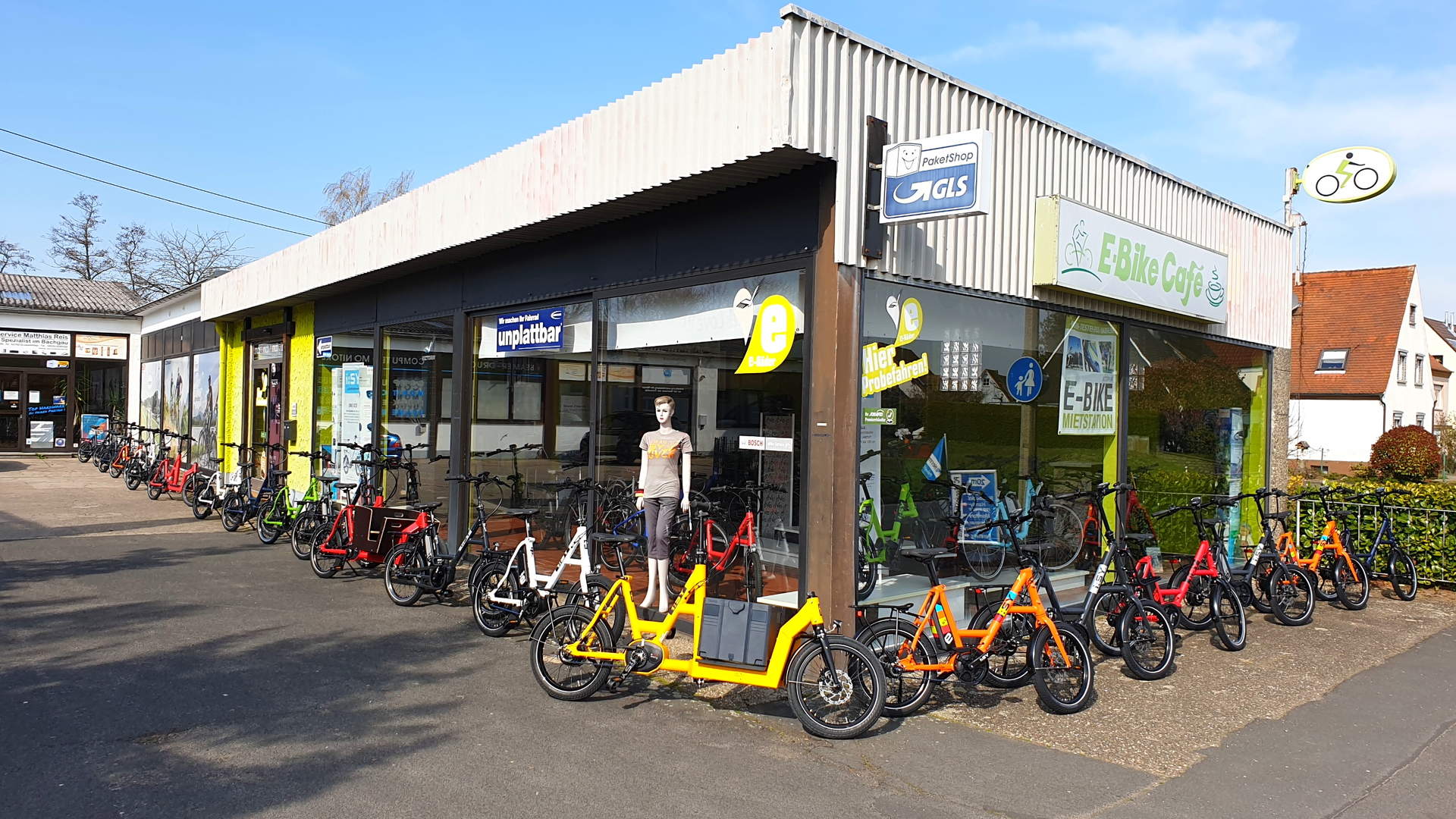 E-Bike Café, Pflaumheimer Straße in Großostheim