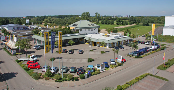 Autohaus Tabor, Von-Drais-Straße in Achern