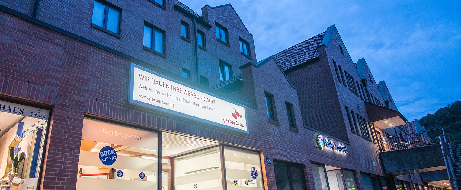 gerberCom. WERBEAGENTUR GmbH, Hauptstraße in Porta Westfalica