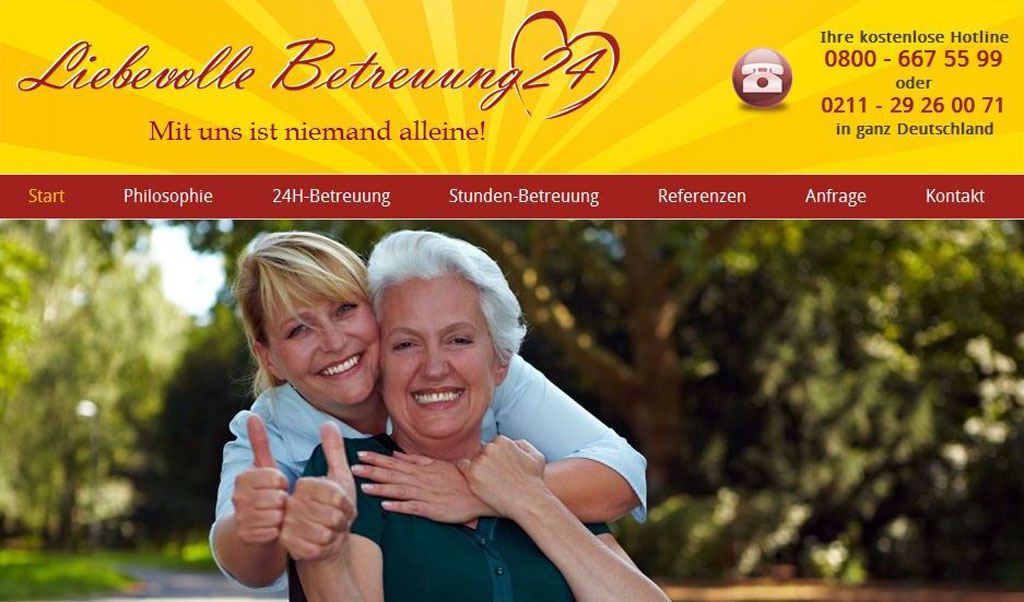 Liebevolle - Betreuung 24, Becherstr. in Düsseldorf