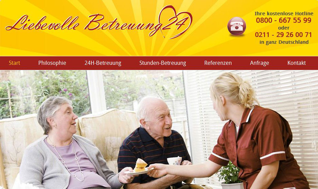 Liebevolle - Betreuung 24, Becherstr. in Düsseldorf