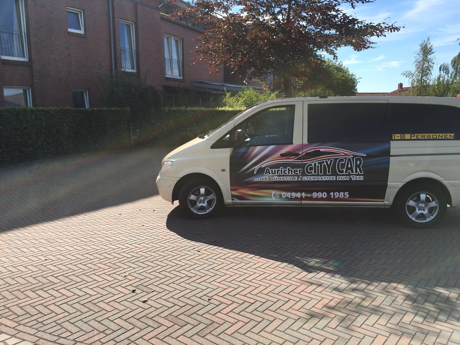 Auricher City Car, Gartenstraße in Aurich