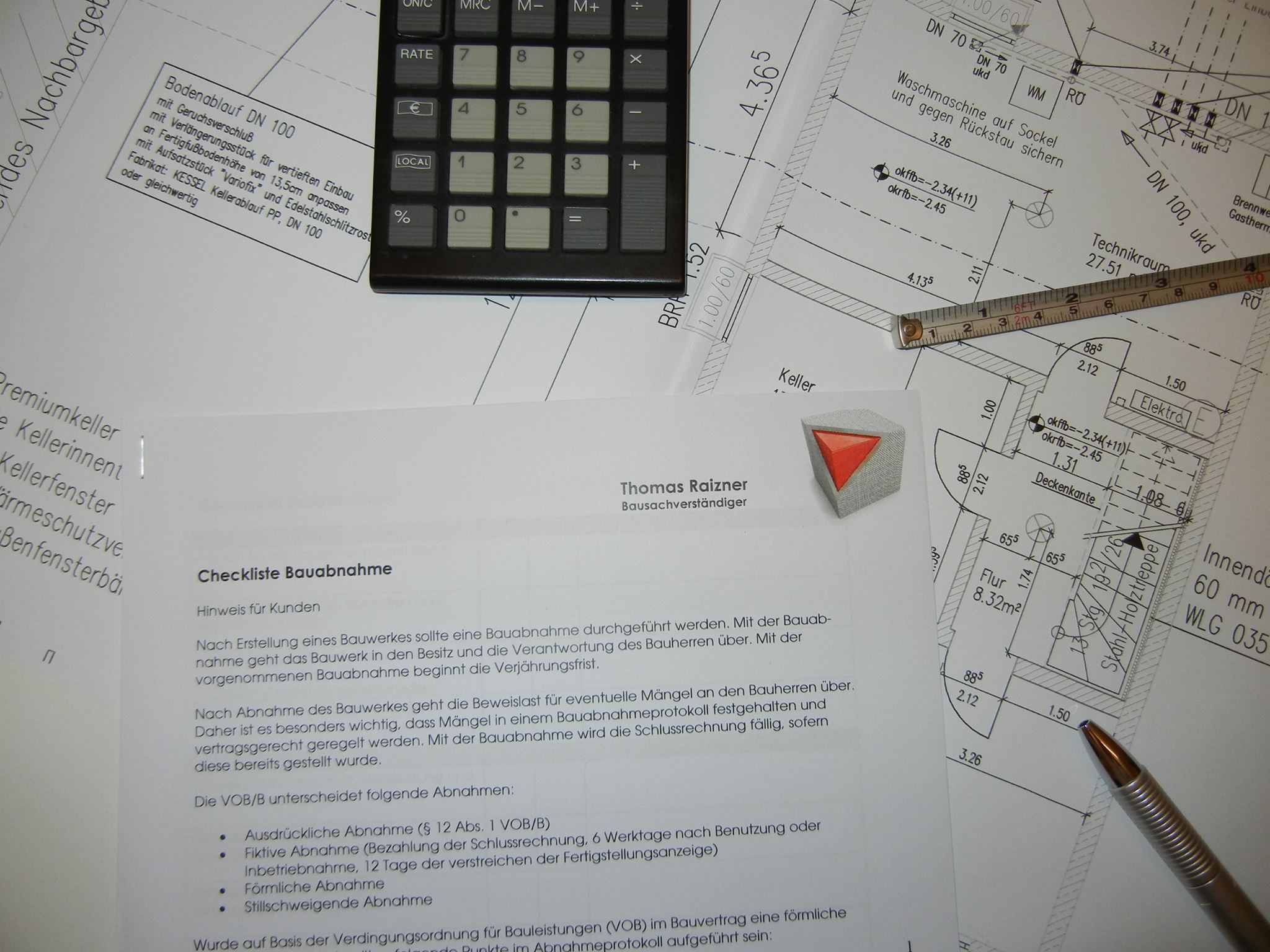 Thomas Raizner Bausachverständiger, Maybachstraße in Konstanz