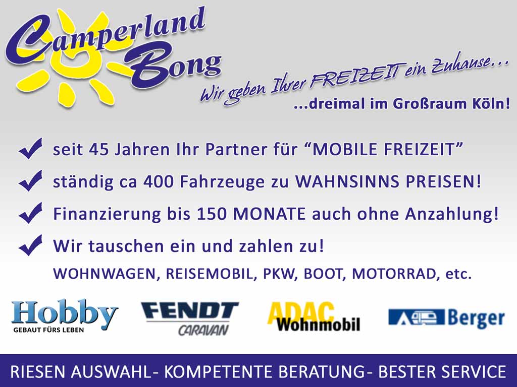 Camperland J.Bong Vertriebs GmbH, Heinrich-Hertz-Straße in Kerpen